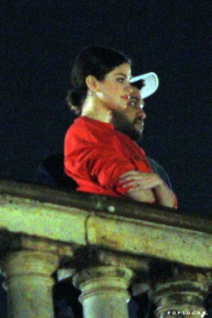 Selena Gomez and The Weeknd Kissing in Italy January 2017