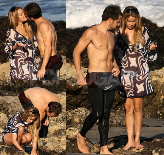 LC and Kyle at the Beach