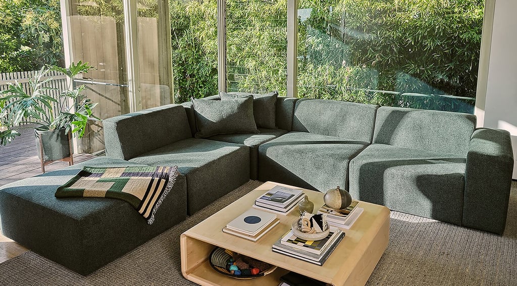 A Low-Profile Sectional: Floyd Sectional