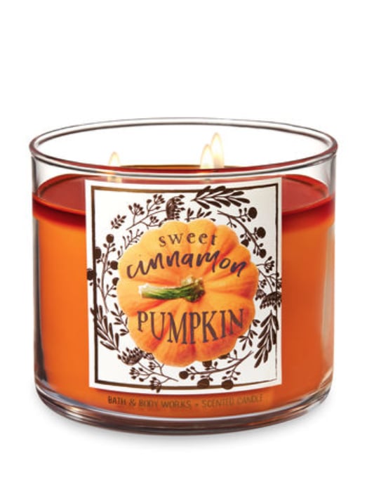 Sweet Cinnamon Pumpkin Three-Wick Candle