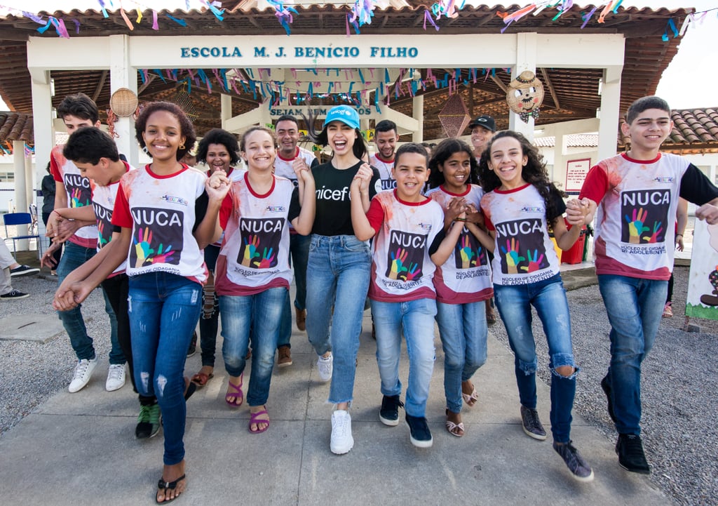 Sofia Carson's UNICEF Brazil Trip June 2019 Pictures