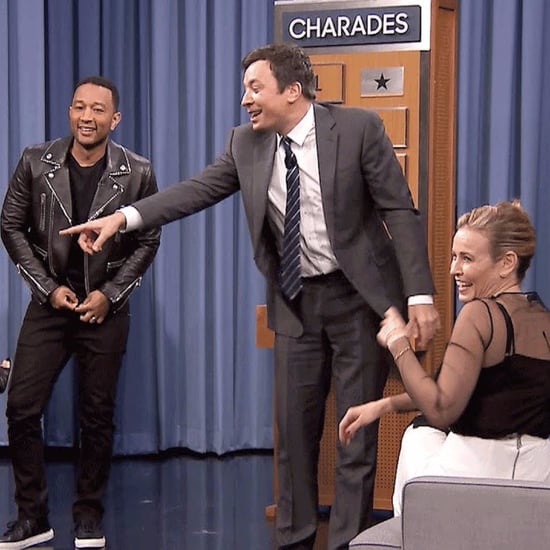 Chrissy Teigen and John Legend Charades Tonight Show 2016