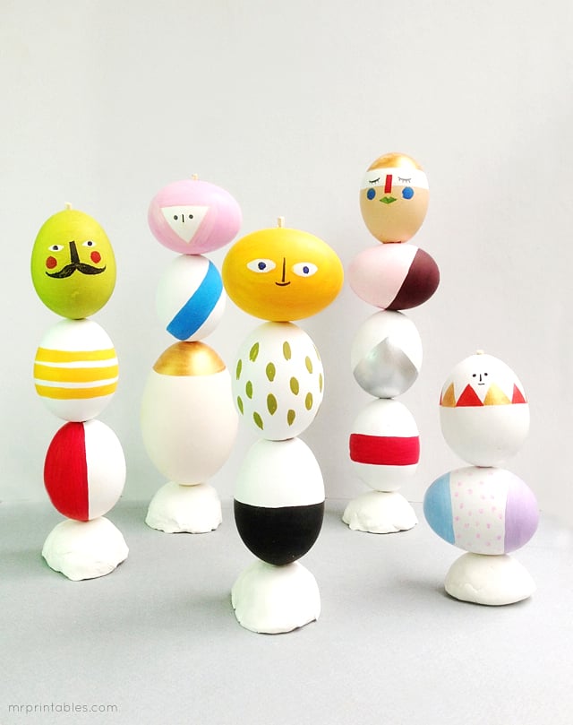 Easter Egg Scuptures