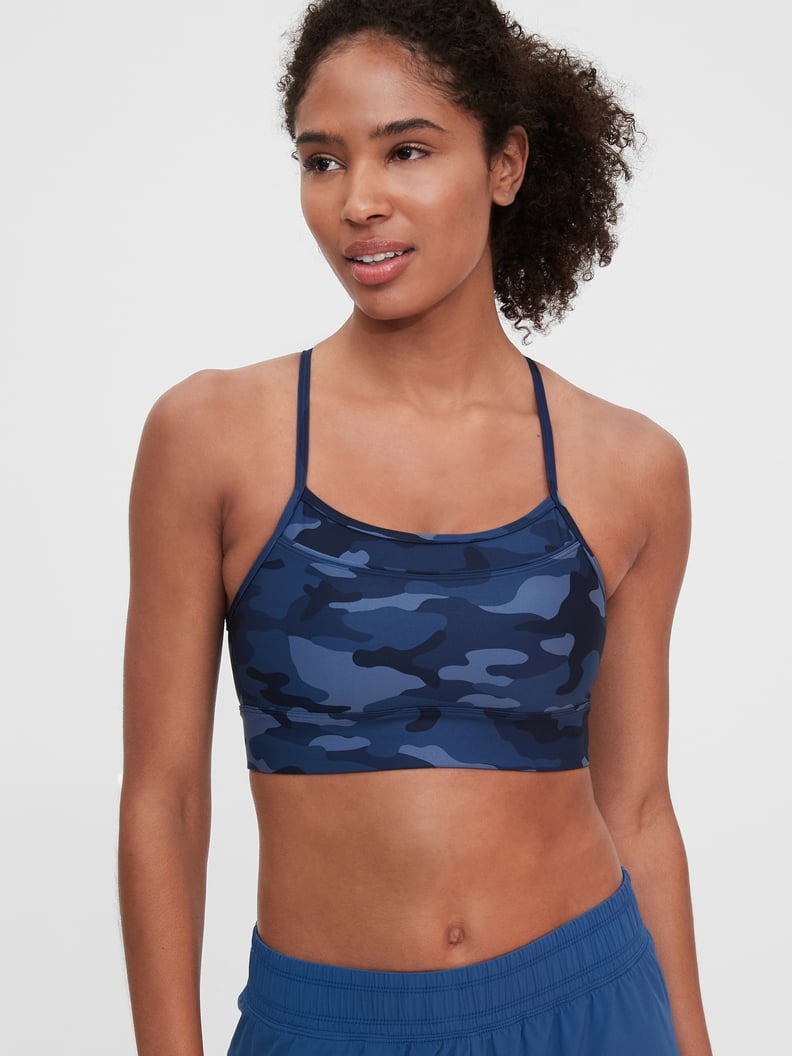 Gap GapFit Low Impact Racerback Blackout Sports Bra