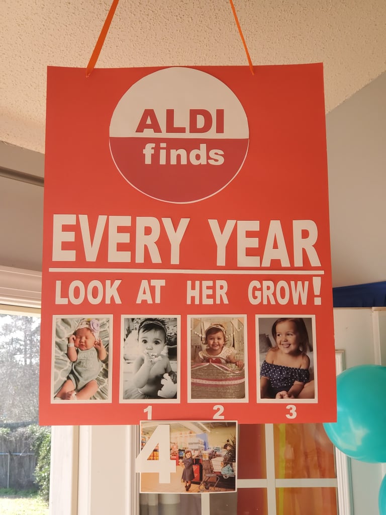 Mom Throws Daughter an Aldi-Themed Birthday Party — Photos