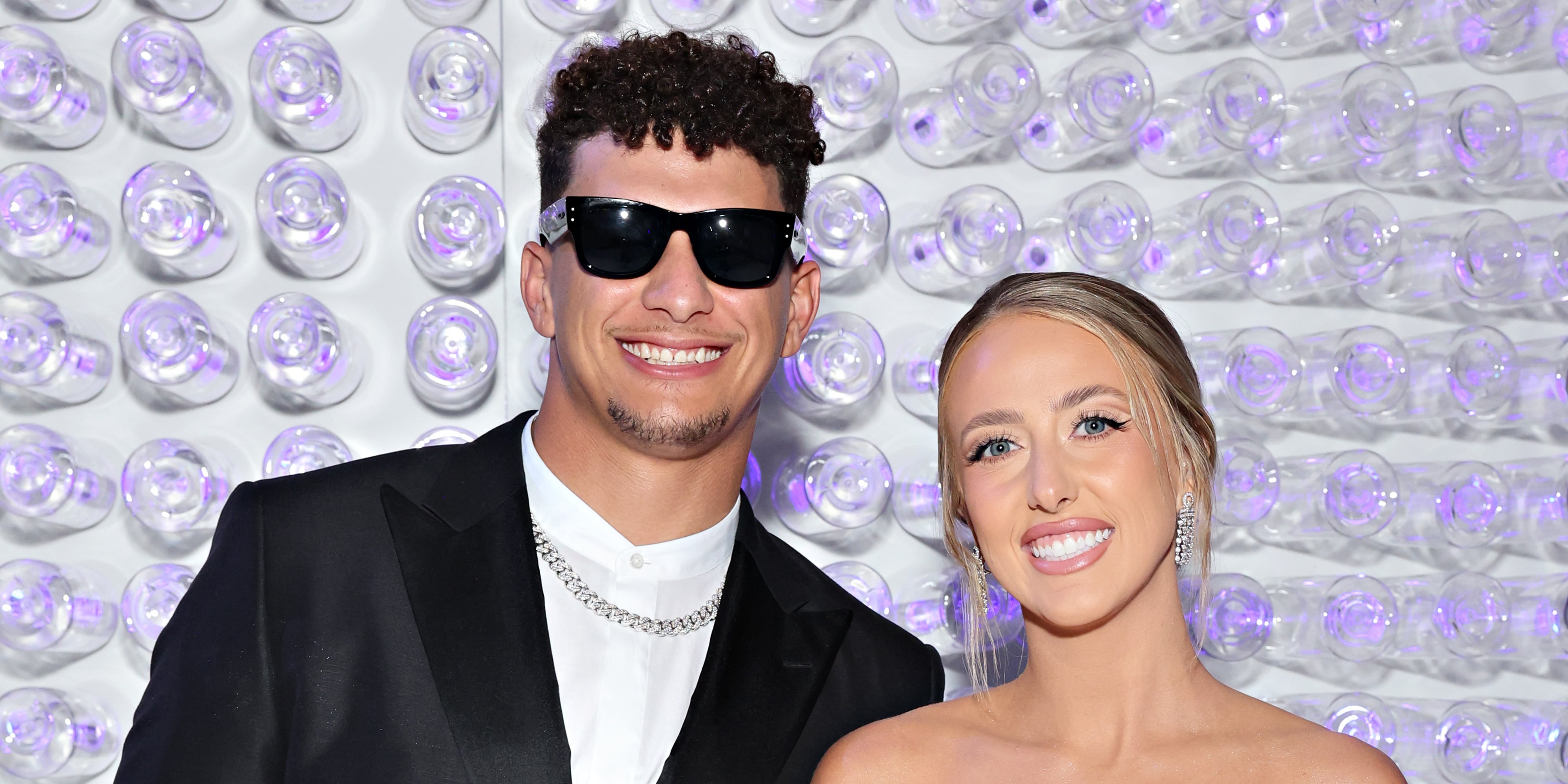 Patrick Mahomes and his fiancee reveal baby's sex in sweet reveal
