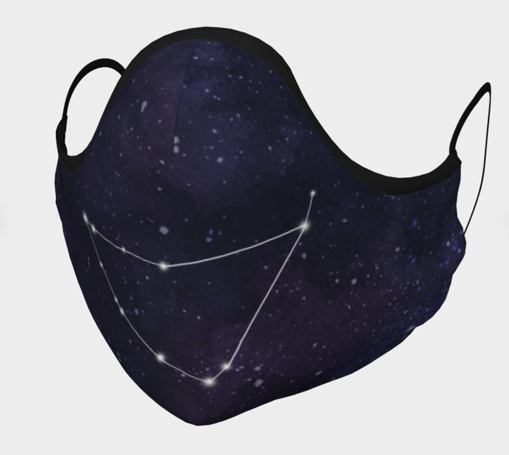 Capricorn Constellation Face Mask