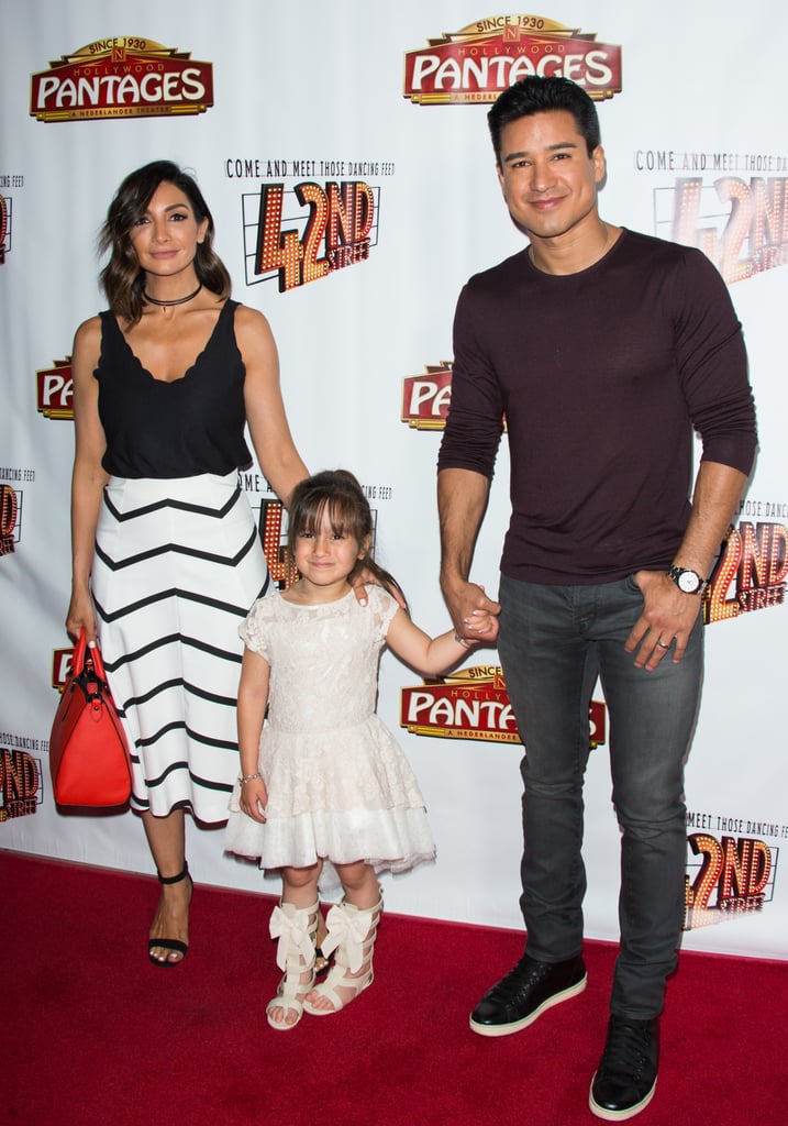 Mario Lopez and His Daughter on Red Carpet May 2016