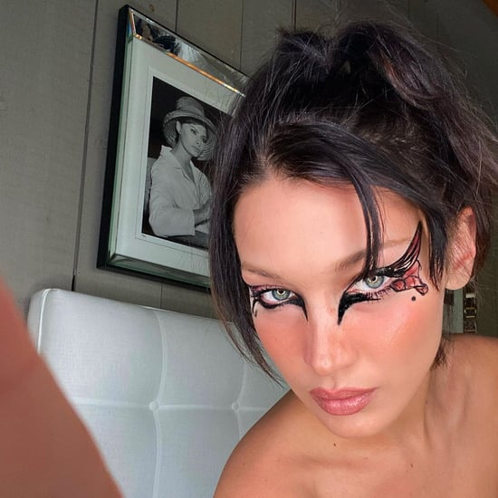 Bella Hadid Re-Created the Butterfly Eyeliner Makeup Trend