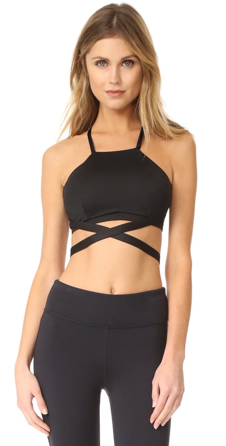 Strappy Sport Crop Top Bra - Calipso  Osirisea - Sustainable Swim- &  Activewear