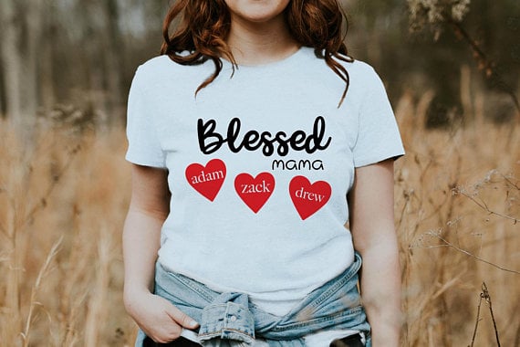 Personalized Mother's Day Shirt