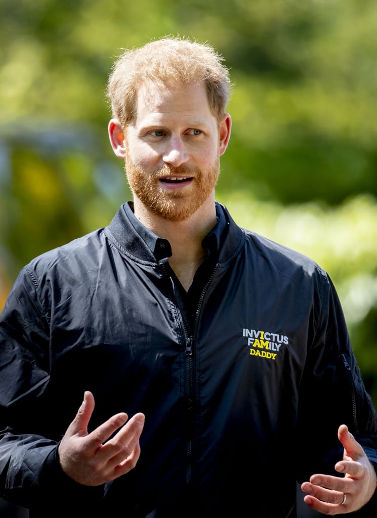 Prince Harry's "Daddy" Jacket in the Netherlands May 2019