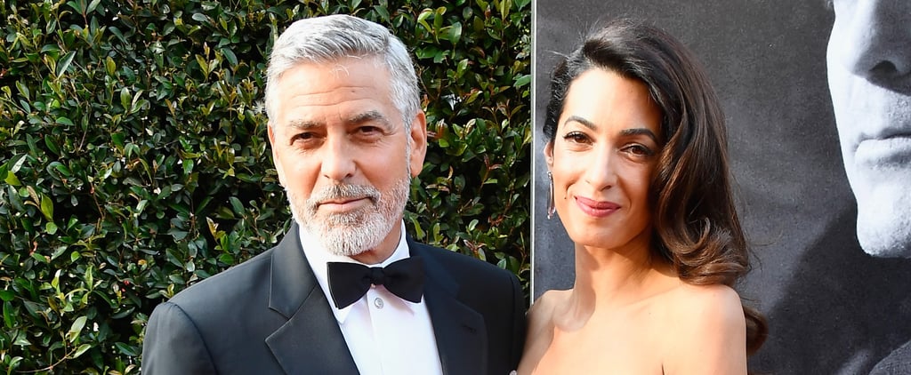 Amal Clooney's Pink Prada Gown