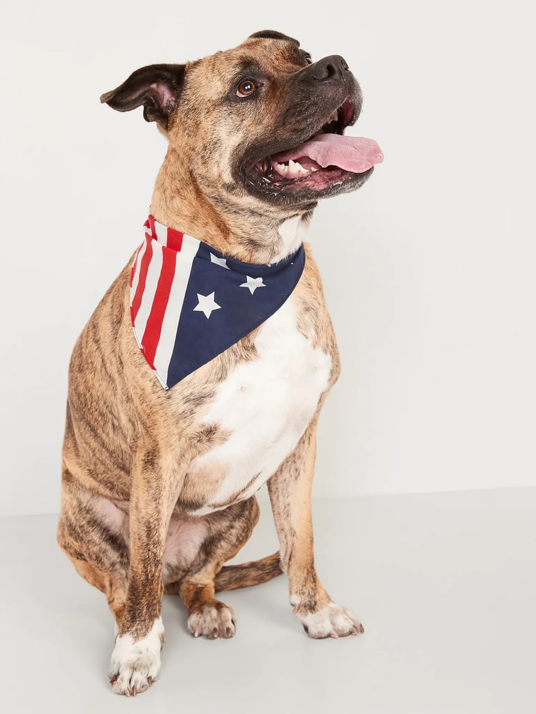 Old Navy Patterned Poplin Bandana for Pets — American Flag