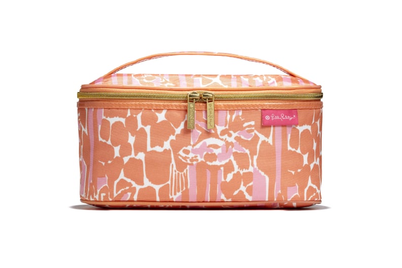 Double Zip Train Case in Giraffeeey ($24)