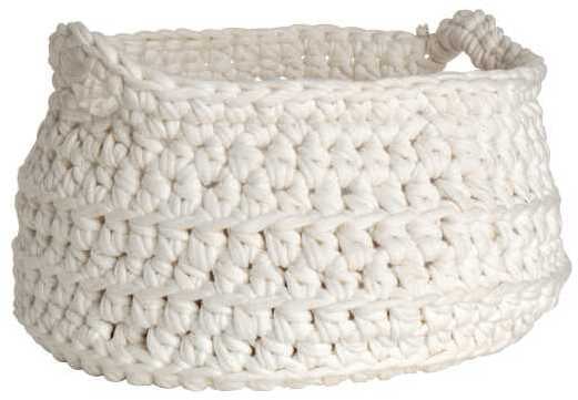H&M Crocheted Storage Basket