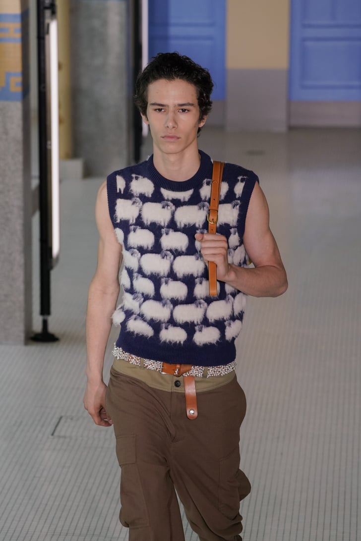 harry styles vest outfit