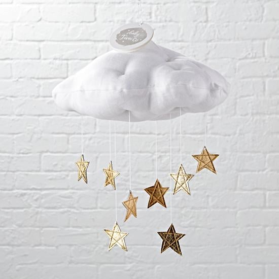 For Infants: Luxe Star Cloud Mobile