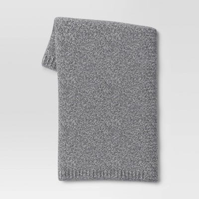 Threshold Cozy Knit Throw Blanket