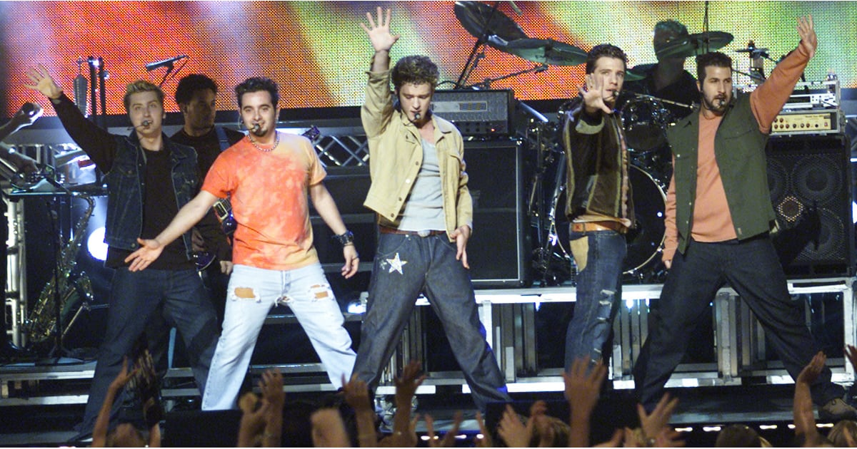 Darren Criss and JC Chasez Perform *NSYNC Songs POPSUGAR Celebrity(00)