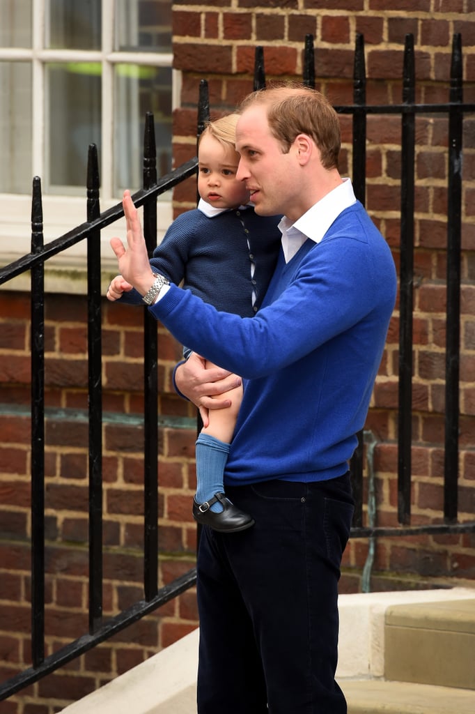 Prince George at the Hospital 2015