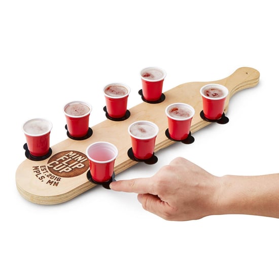 This Mini Flip-Cup Game Comes With Little Red Solo Cups