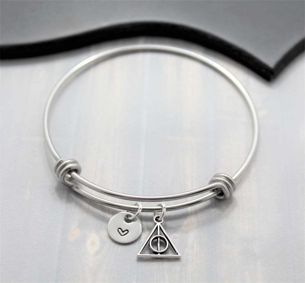 Deathly Hollows Bangle Bracelet ($16)