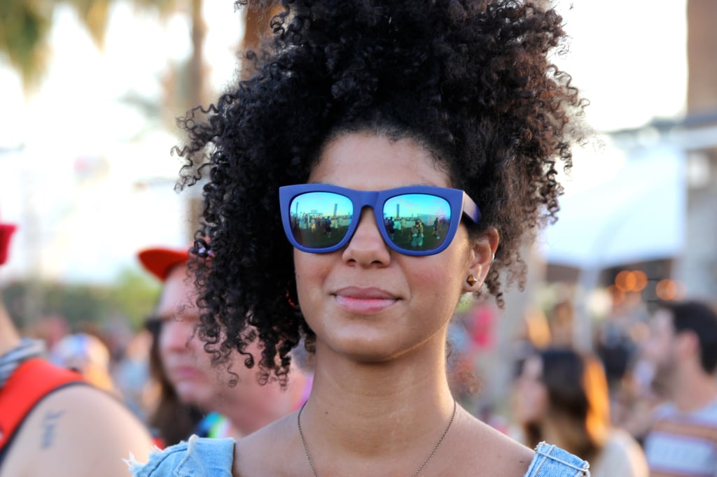 Mirrored Sunglasses at Coachella 2015 POPSUGAR Fashion