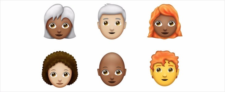New Hair Emoji Proposal 2017