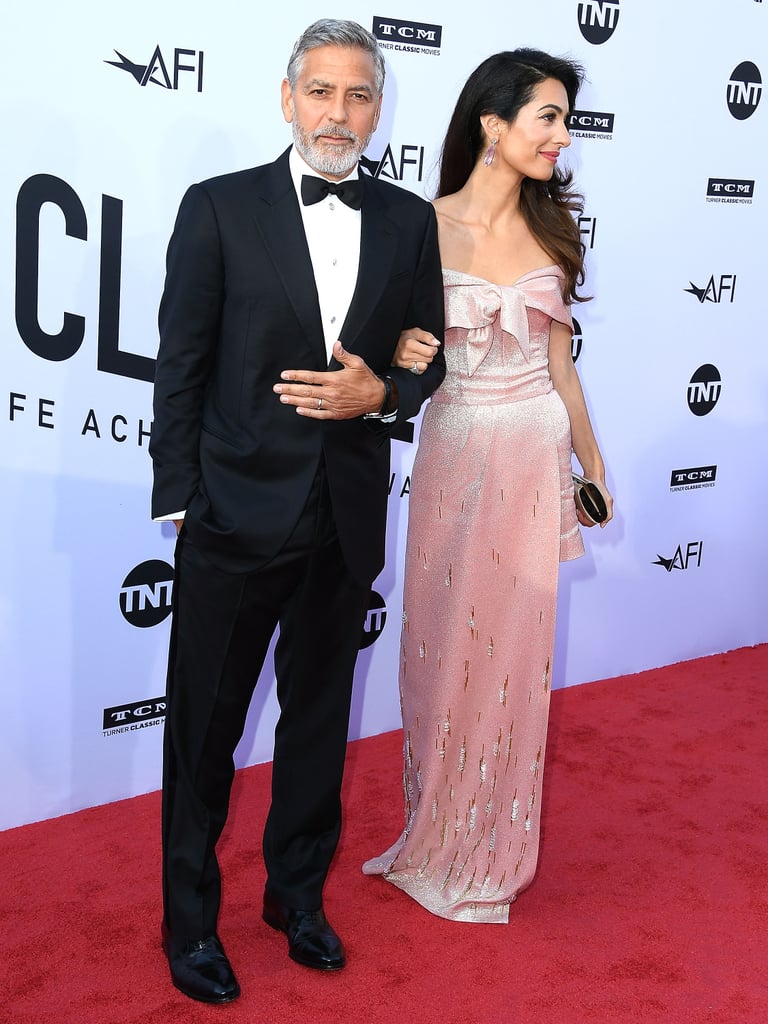 Amal Clooney's Pink Prada Gown 2018