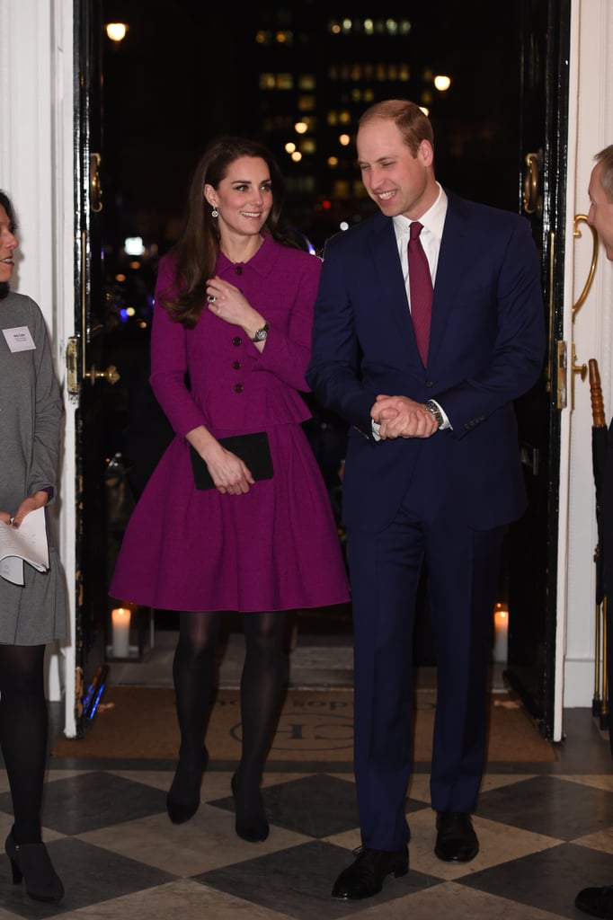 Kate Middleton and Prince William in London February 2017