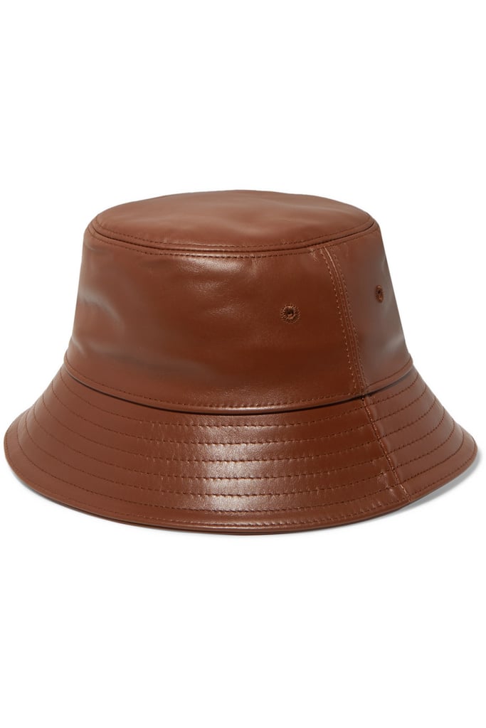 Burberry Leather Bucket Hat