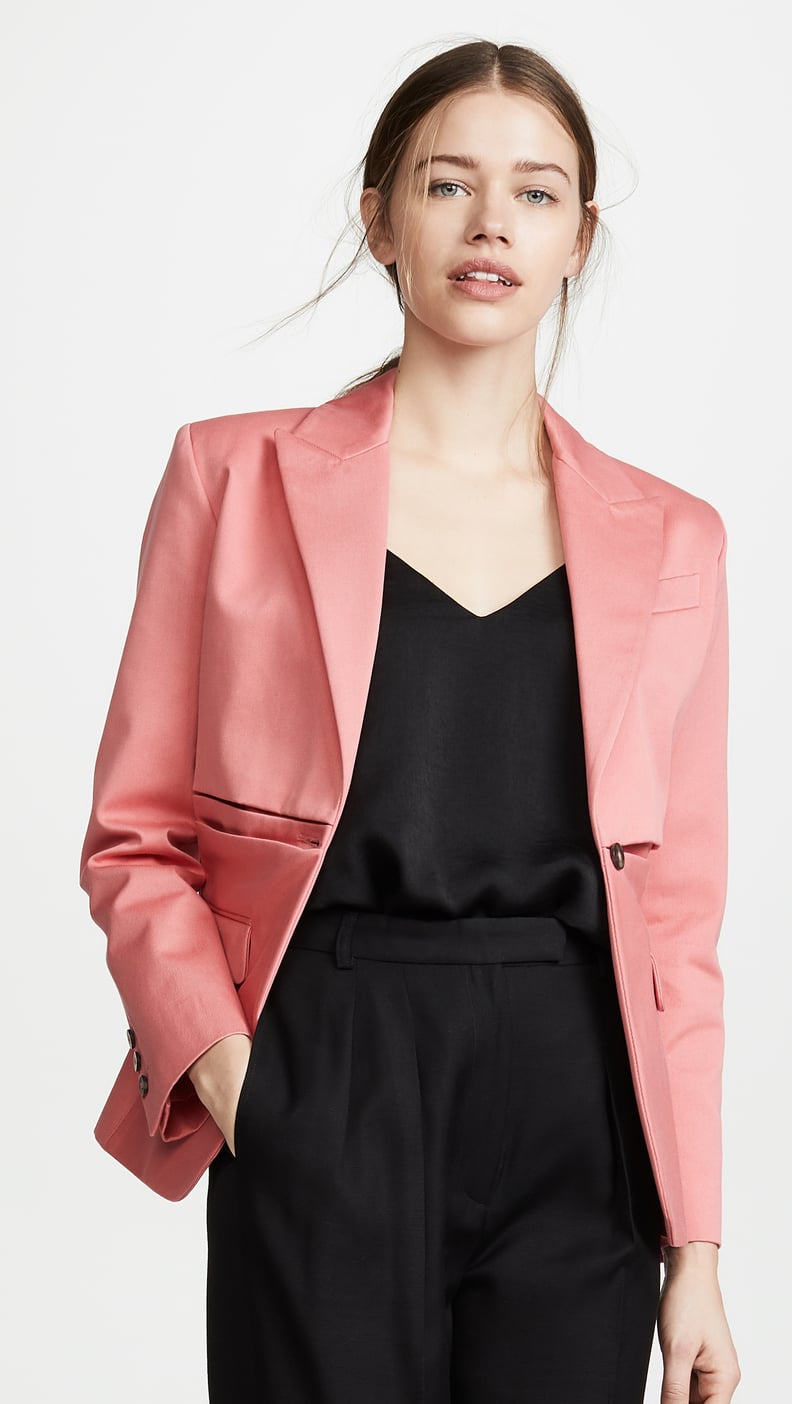 Cedric Charlier Cinched Waist Blazer