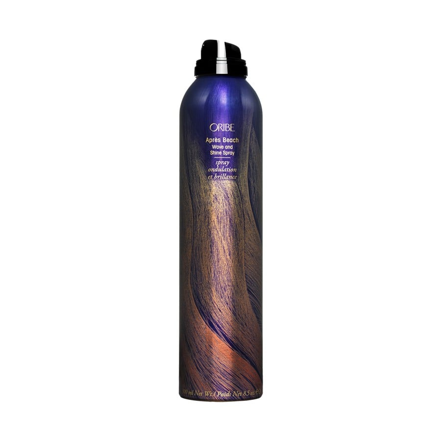 "I don't use a lot of hair products but I like this for creating a voluminous wave — it enhances your natural texture but leaves your hair soft, not gritty or sticky. A lot of people hate the combination of humidity and hair and this works really well with humidity. "  
Oribe Après Beach Wave and Shine Spray  ($39)
