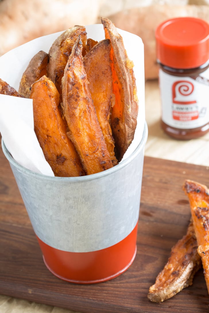 OvenRoasted Sweet Potato Wedges Chrissy Teigen GameDay Recipes With