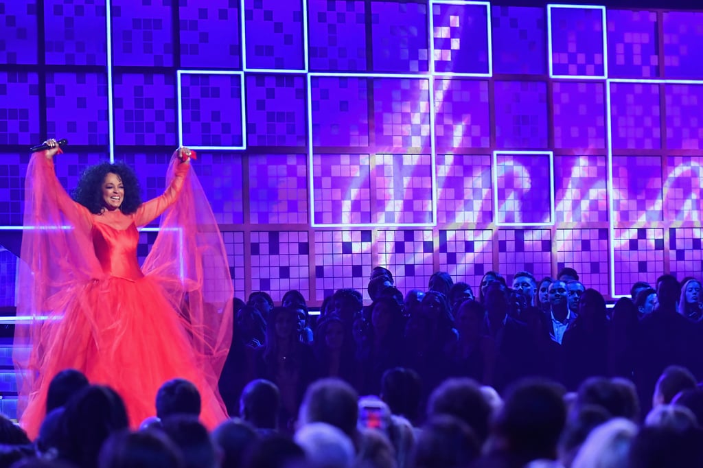 Diana Ross and Her Family at the 2019 Grammys