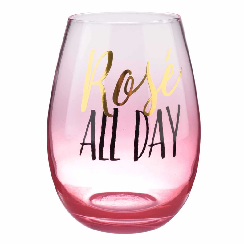 Rose All Day Wine Glass