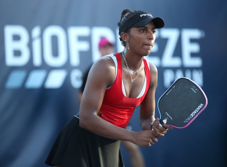 Hurricane Tyra Black at the 2023 BioFreeze USA Pickleball National Championships