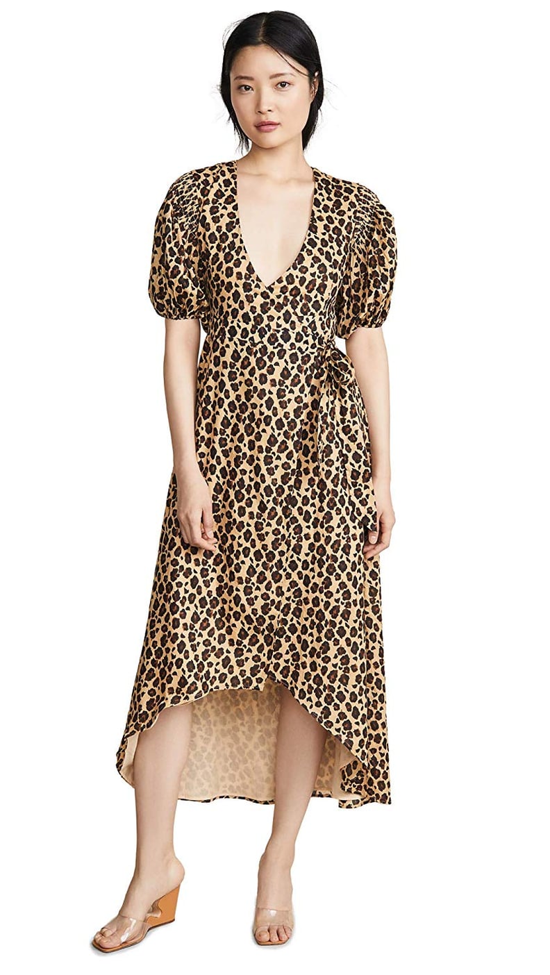 Valencia & Vine Leopard Wrap Dress