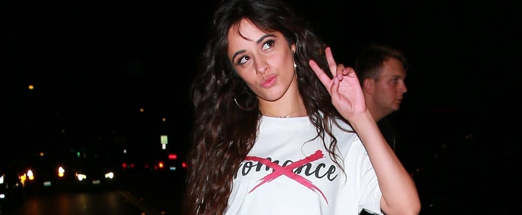 Camila Cabello's Red Silk Cargo Pants Are Holiday Perfect