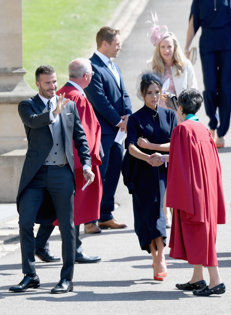 Victoria Beckham Dress at Royal Wedding 2018