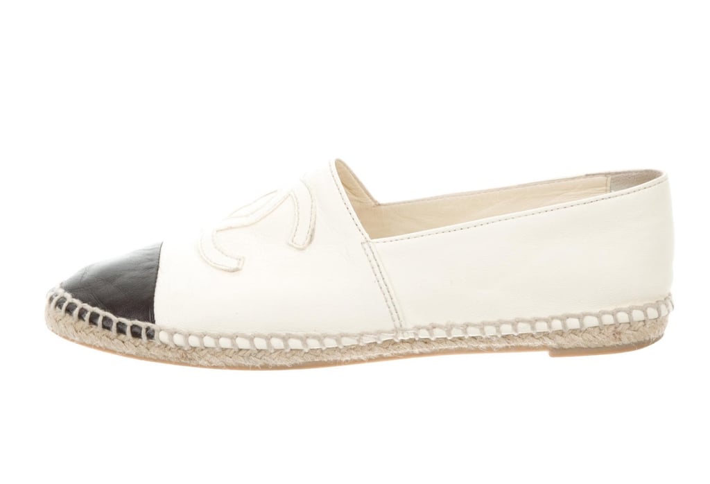 Chanel Lambskin CC Espadrilles