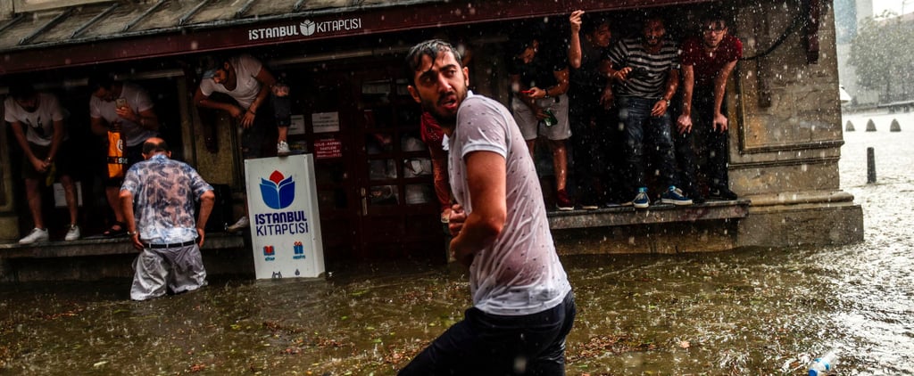 Hail Storm in Istanbul July 2017
