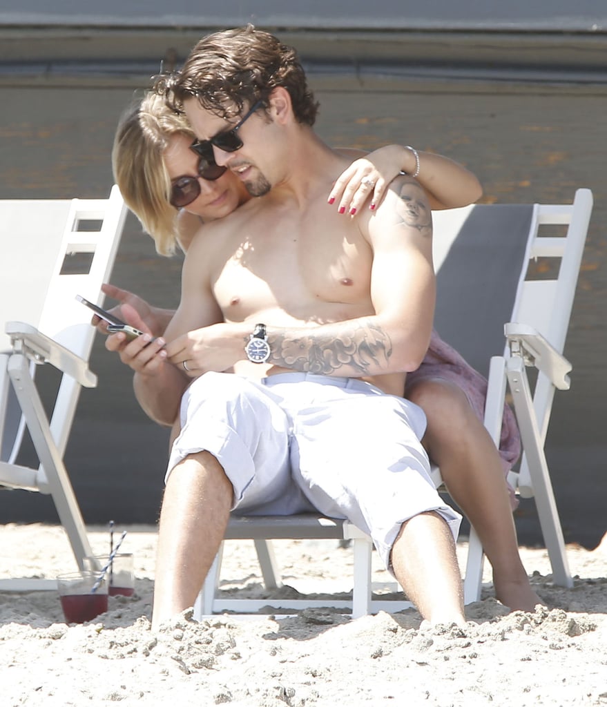 Kaley Cuoco and Ryan Sweeting on Memorial Day 2014