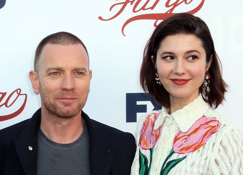 NORTH HOLLYWOOD, CA - MAY 11:  Actors Ewan McGregor (L) and Mary Elizabeth Winstead attend FX's 