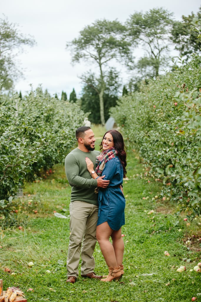 Apple Orchard Engagement Shoot