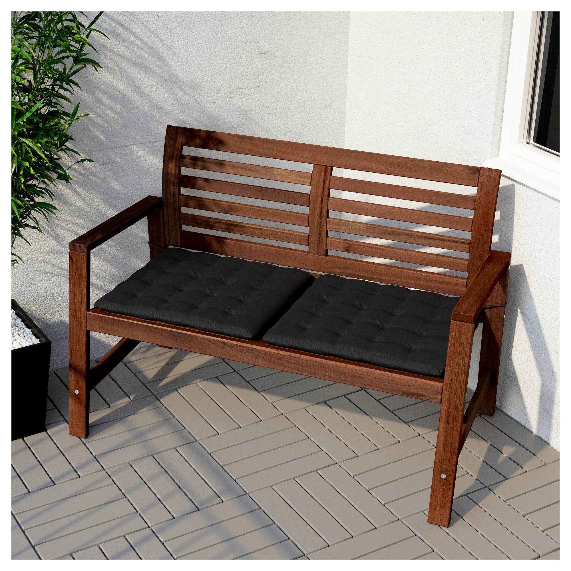 Applaro bench with hot sale backrest