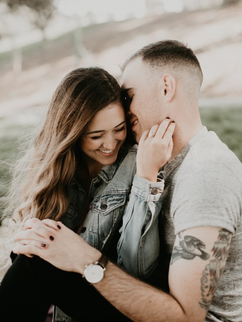 Champagne and Candy Engagement Shoot