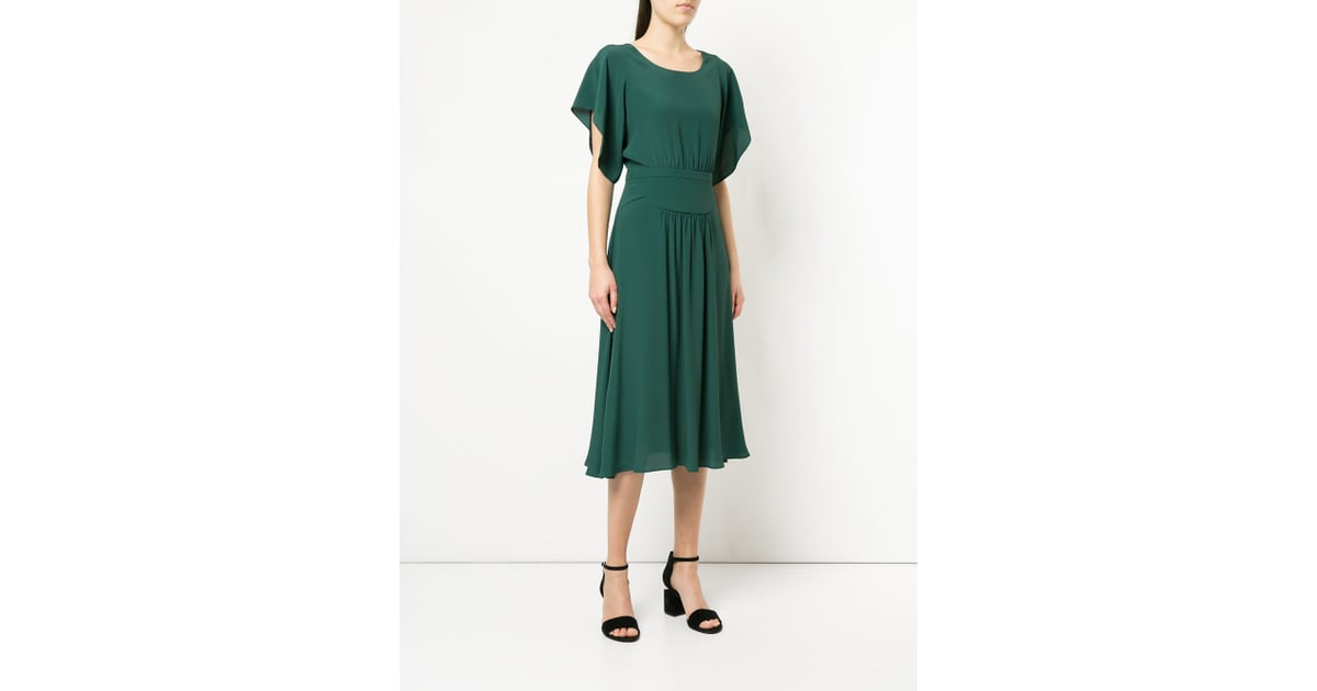 Nº21 Dress | Victoria Beckham Green Backless Dress | POPSUGAR Fashion ...