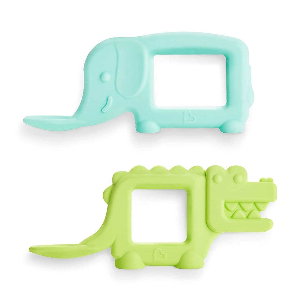 For Babies: Munchkin The Baby Toon Silicone Teether Spoon